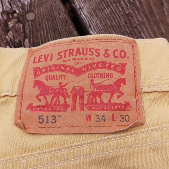 Levi's yellow cords - Picture 10 of 13